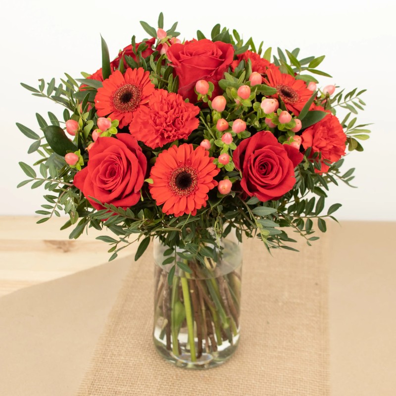 BOUQUET RUBIS SAINT VALENTIN